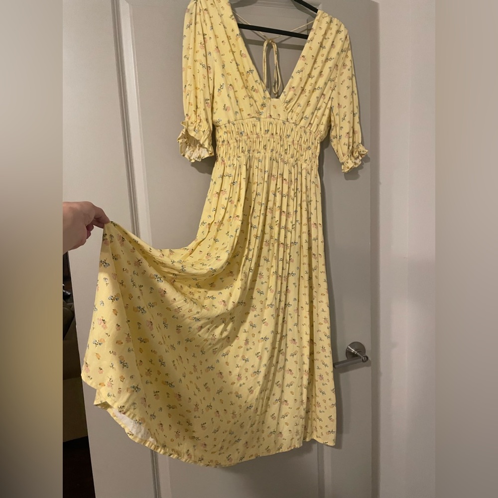 NEW spell ditsy lemonade dress - Picture 7 of 14